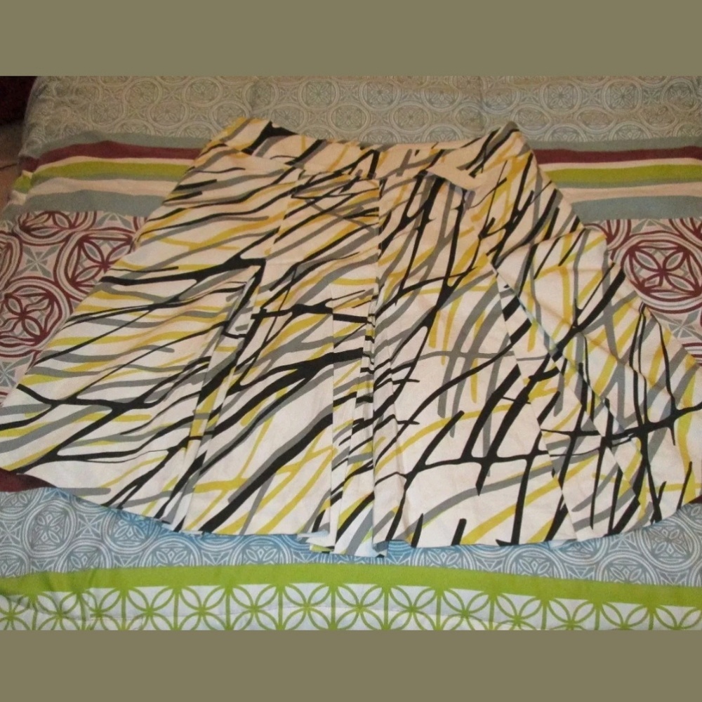 Randy Kemper Flared Skirt Sz 8